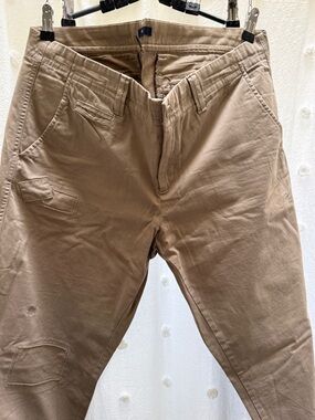 GAP Straight Leg Pants in Taupe